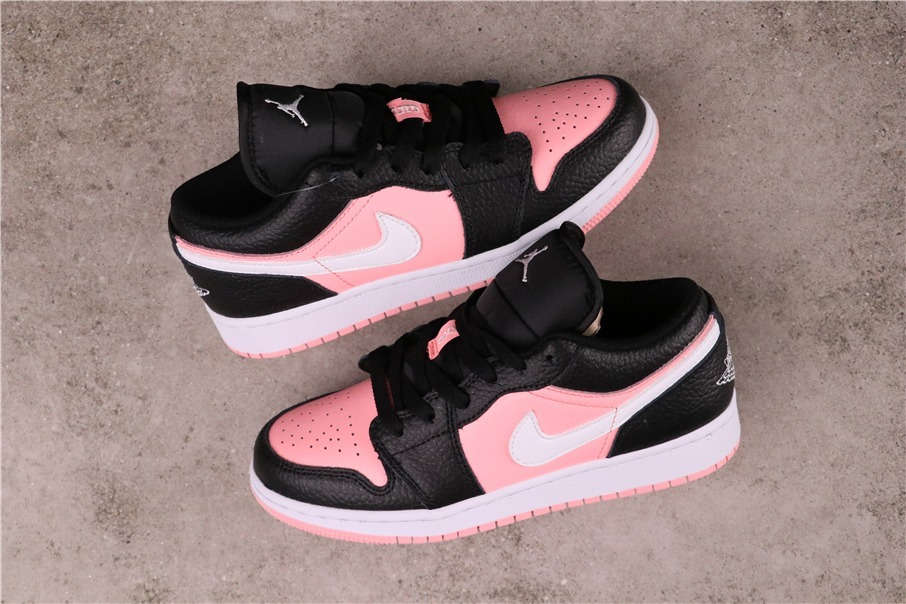 49USD Air Jordan 1 Low Pink Quartz 554723-016 36-40