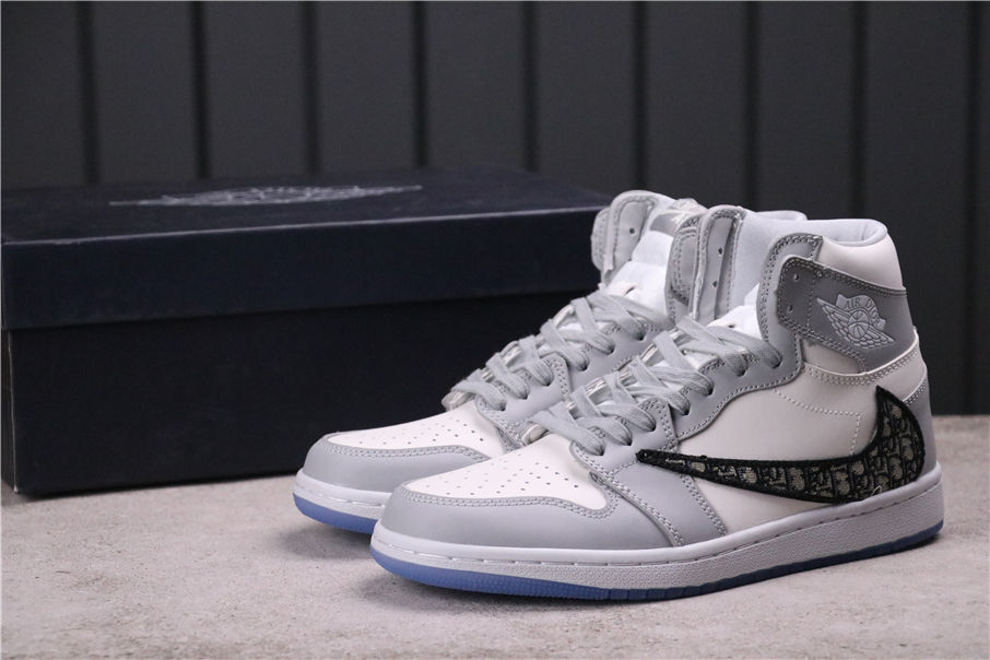 49USD Dior x Air Jordan 1 High 1076501-3001 36-46