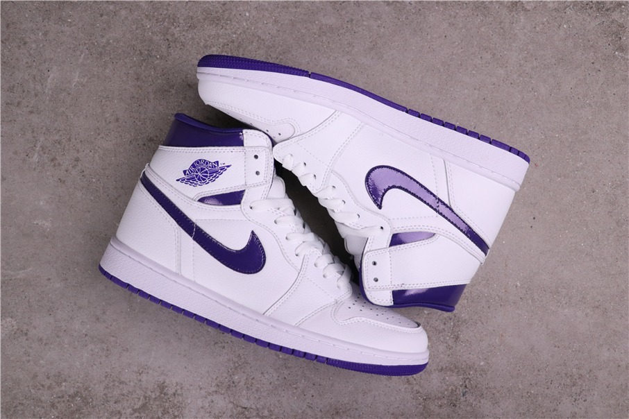 49USD aj1 Air Jordan 1 High OG WMNS Court Purple CD0461-151 Size 36-45