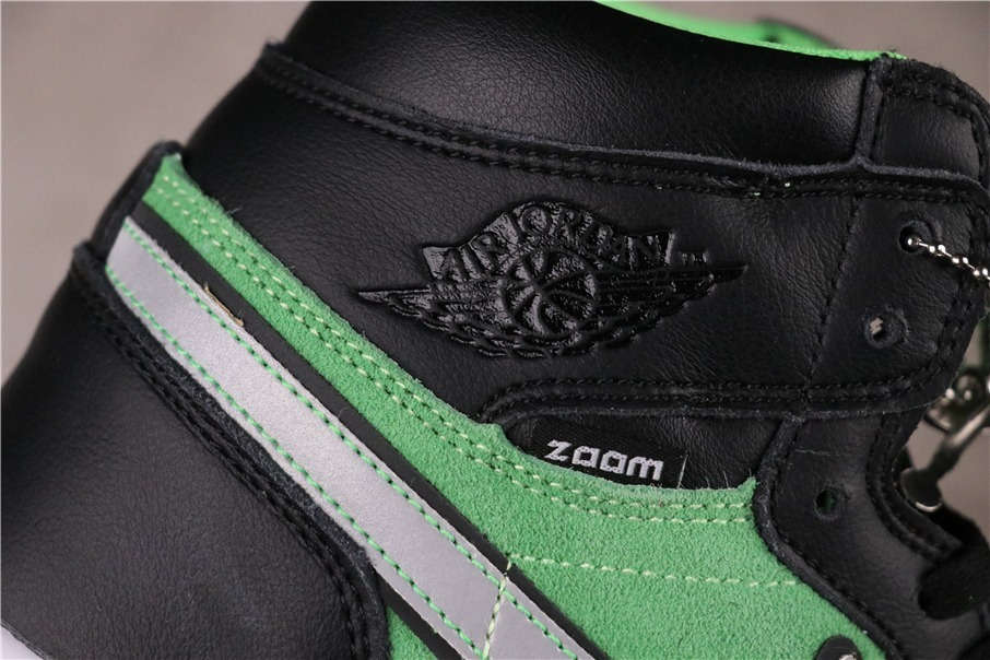 53USD Air Jordan 1 High Zoom Rage Green CK6637-300 36-45