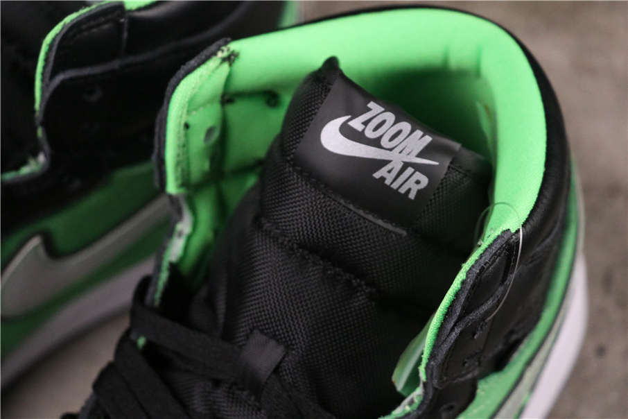 53USD Air Jordan 1 High Zoom Rage Green CK6637-300 36-45