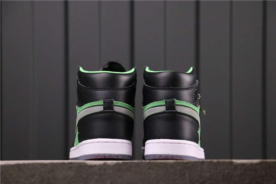 53USD Air Jordan 1 High Zoom Rage Green CK6637-300 36-45