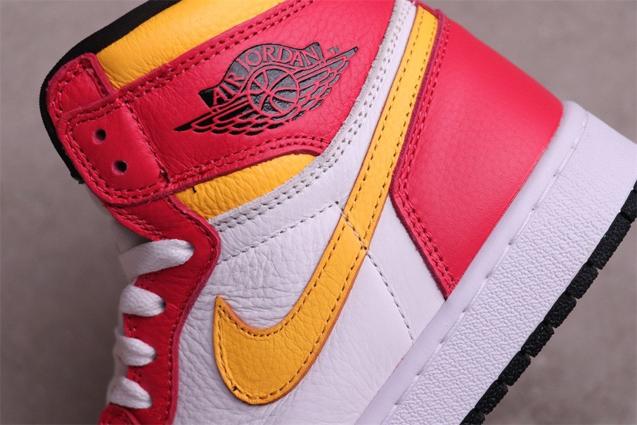 53USD Air Jordan 1 Light Fusion Red555088-603 Size 36-46