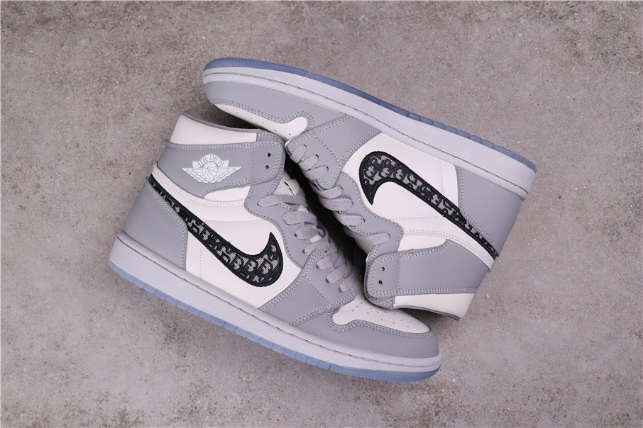 53USD Dior x Air Jordan 1 High 1076501-3001 36-46