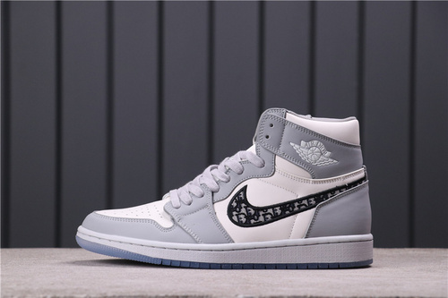 53USD Dior x Air Jordan 1 High 1076501-3001 36-46