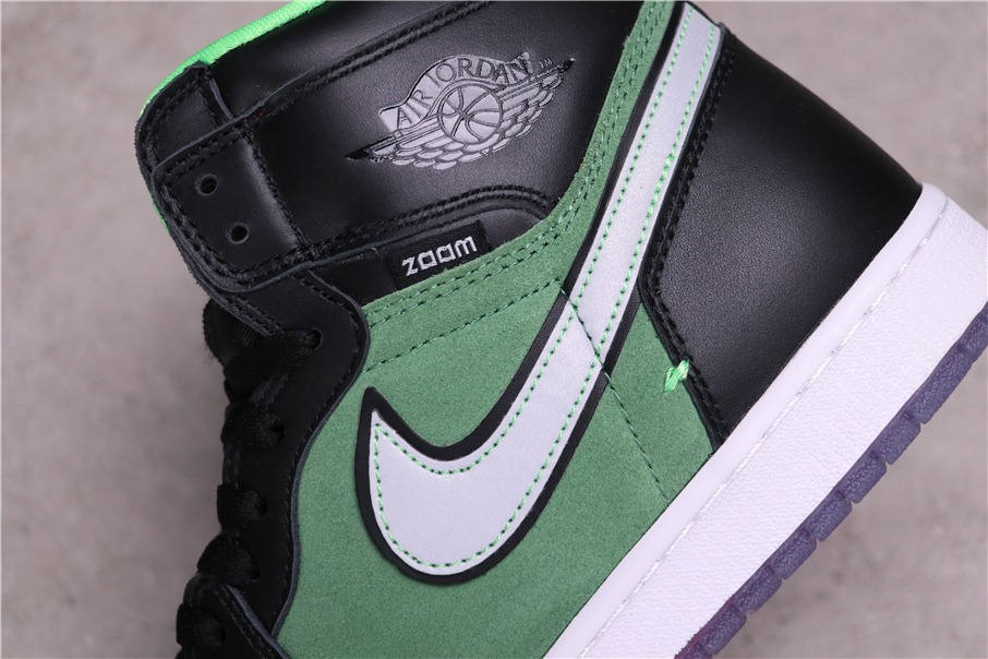 58USD Air Jordan 1 High Zoom Rage Green CK6637-002 36-46