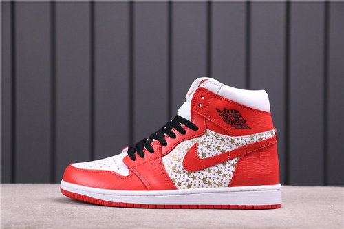 58USD Air Jordan 1Light Fusion Red 555088-600 40-47.5