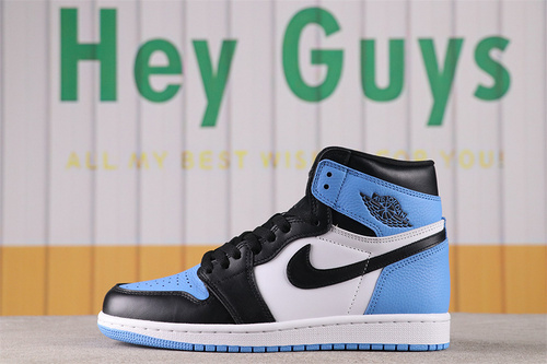 62USD Air Jordan 1 High OG UNC Toe 36-47.5