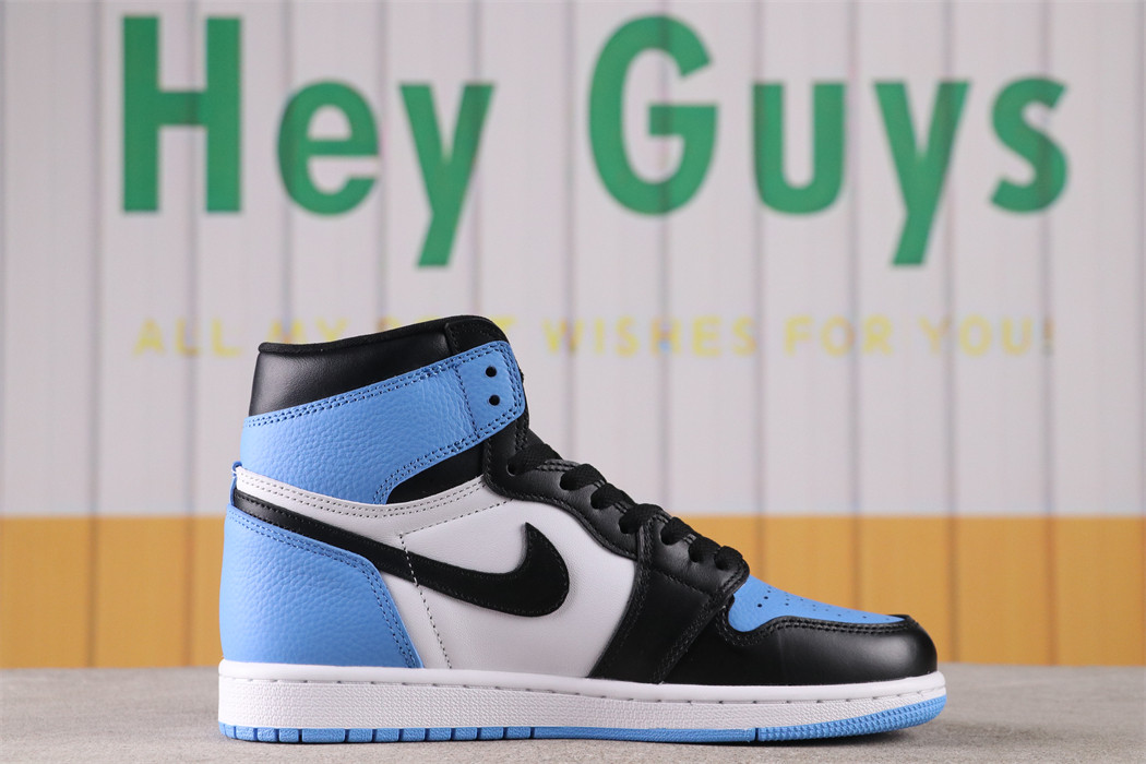 62USD Air Jordan 1 High OG UNC Toe 36-47.5