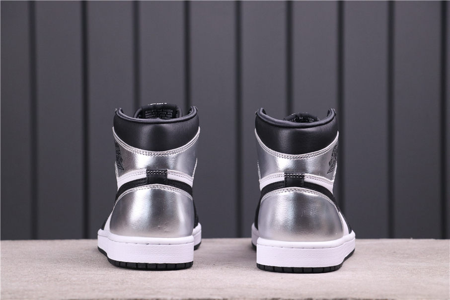 62USD Air Jordan 1 High OG WMNS Silver Toe CD0461-001 36-47