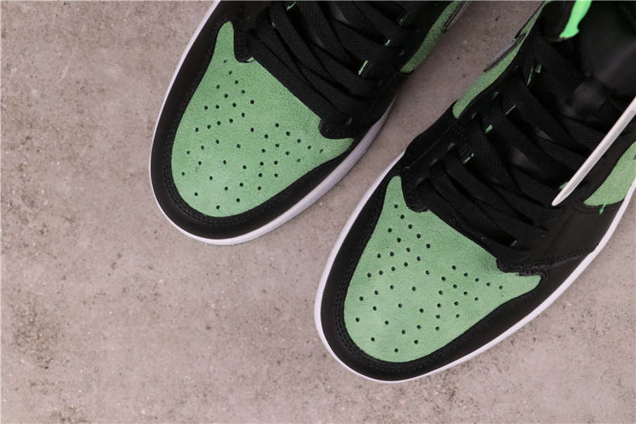 62USD Air Jordan 1 High Zoom Rage Green CK6637-002 40-47.5