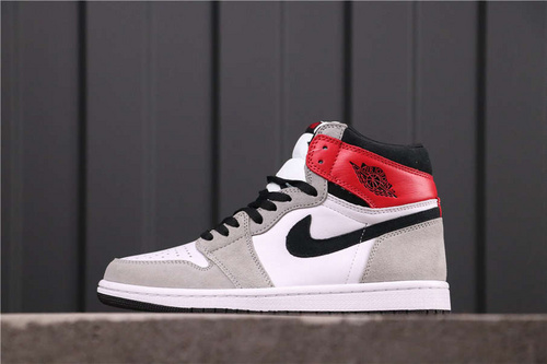 62USD Air Jordan 1 Light Smoke Grey 555088-126 36-46