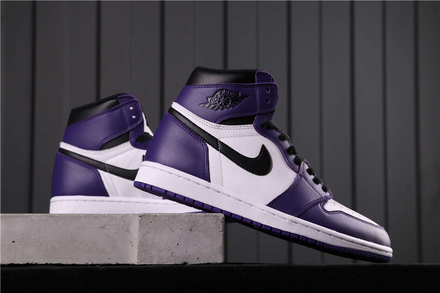 67USD Air Jordan 1 High OG Court Purple 555088-500 36-46