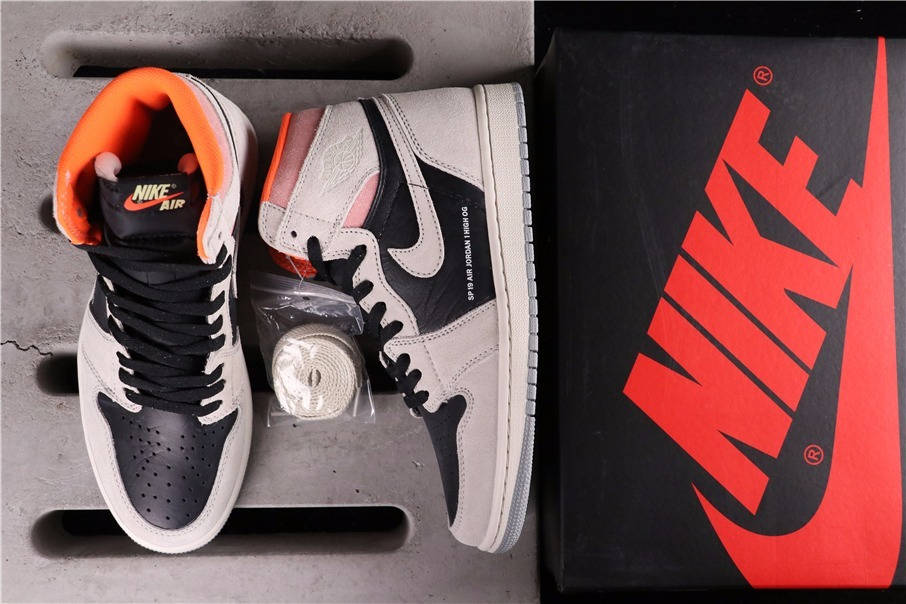 67USD Air Jordan 1 Neutral Grey 555088-018 40-46