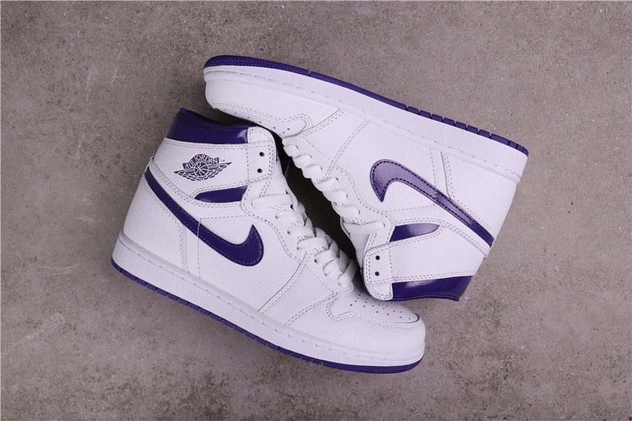 67USD aj1 Air Jordan 1 High OG WMNS Court Purple CD0461-151 Size 36-46