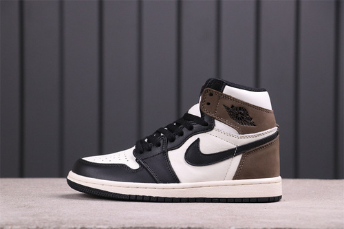 71USD Air Jordan 1 High OG Dark Mocha 555088-105 EU Size(36-47.5) US Size(W5.5-M13)