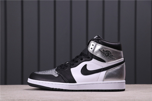 71$USD Air Jordan 1 High OG Silver Toe CD0461-001 36-47.5