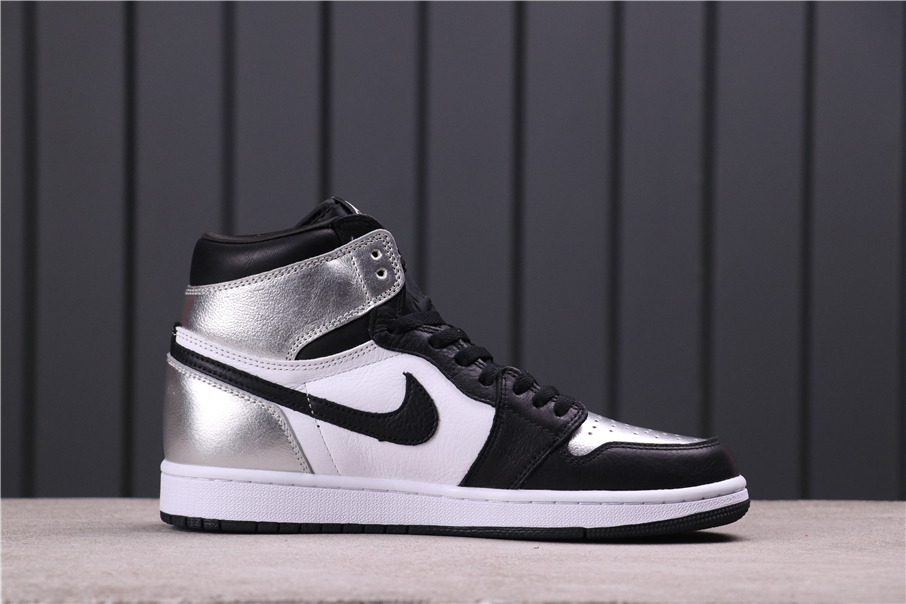 71$USD Air Jordan 1 High OG Silver Toe CD0461-001 36-47.5