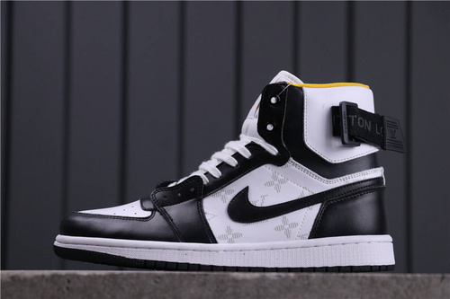 71USD Air Jordan 1 High Zoom Black White LV6568-001 36-45