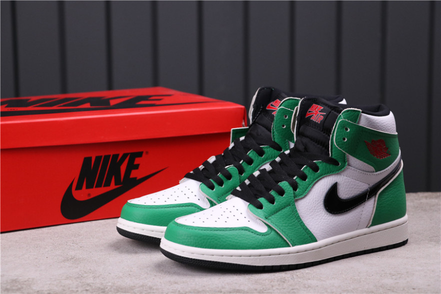76USD Air Jordan 1 High OG Lucky Green DB4612-300 36-46