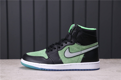 78USD Air Jordan 1 High Zoom Rage Green CK6637-002 40-46