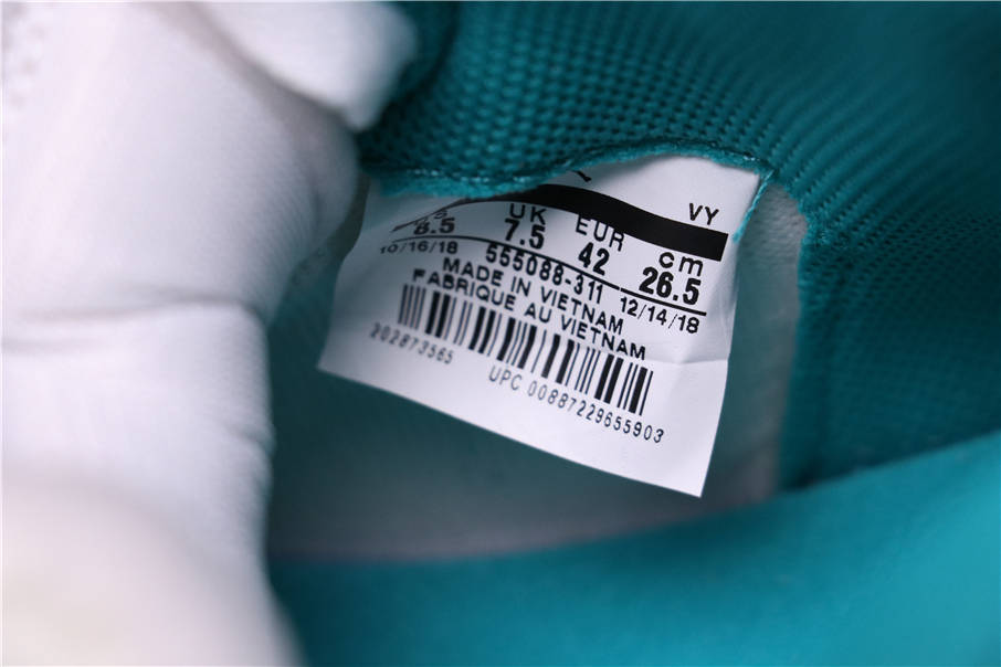 84USD Air Jordan 1 HIGH Turbo Green 555088-311 36-46