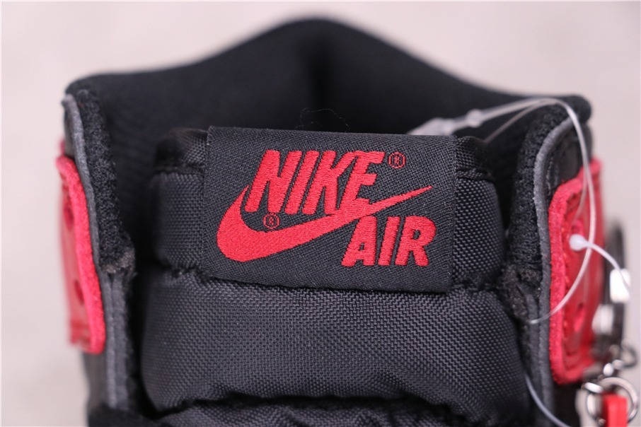 84USD Air Jordan 1 High OG Bred Toe 555088-610 36-46