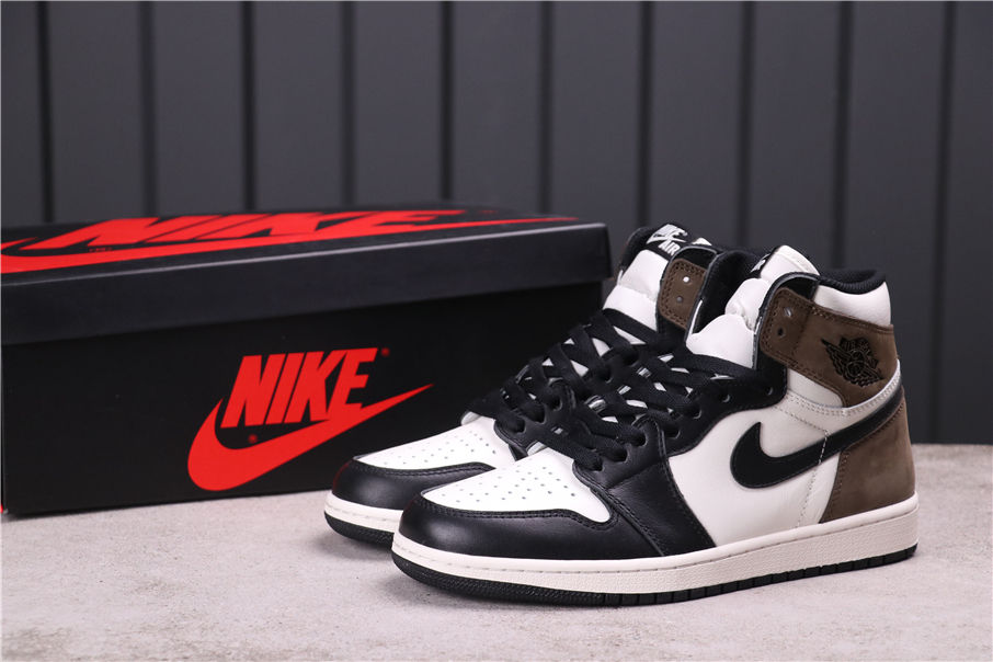 84USD Air Jordan 1 High OG Dark Mocha 555088-105 36-46