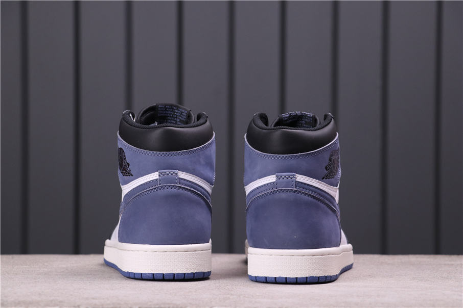 89USD AIr Jordan 1 “Blue Moon” 555088-115 SIZE 36-47.5