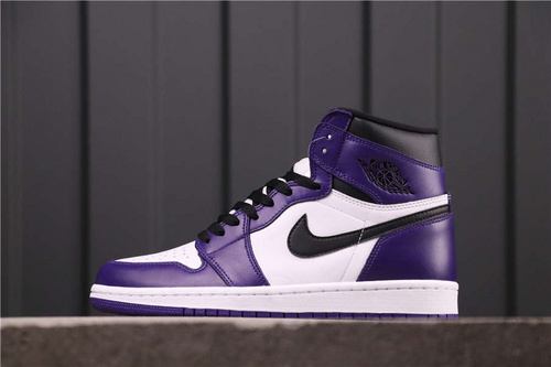 89USD Air Jordan 1 High OG Court Purple 555088-500 40.5-46