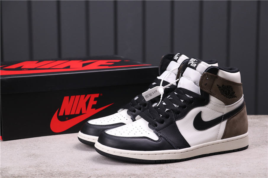 89USD Air Jordan 1 High OG “Dark Mocha” 555088-105 40-47