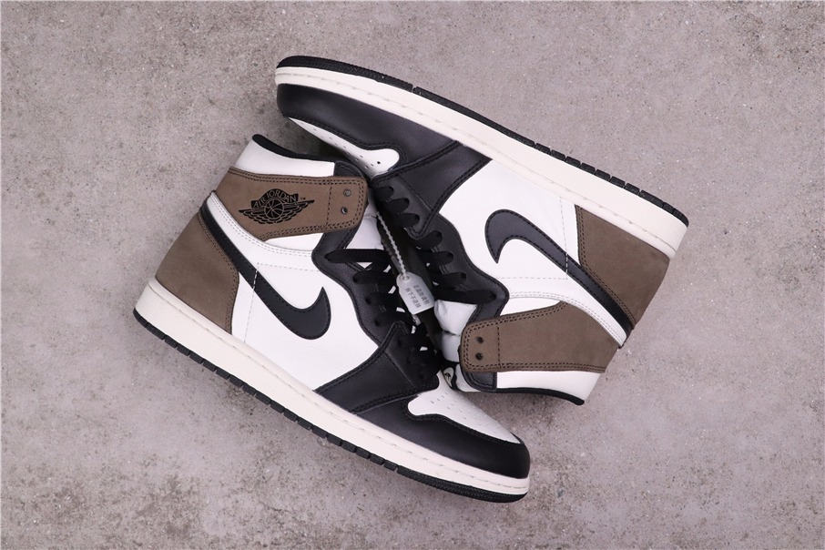89USD Air Jordan 1 High OG “Dark Mocha” 555088-105 40-47