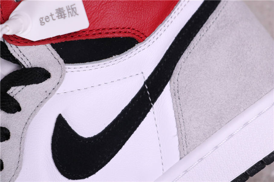 89USD Air Jordan 1 Light Smoke Grey 555088-126 40.5-47.5