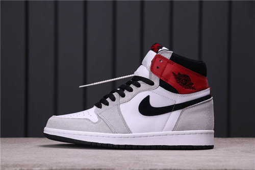 89USD Air Jordan 1 Light Smoke Grey 555088-126 40.5-47.5