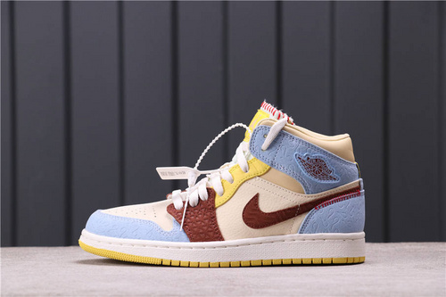 89USD Air Jordan 1 Mid “Fearless” CU2803-200 SIZE 36-39