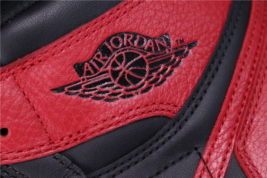 89USD GET+ Air Jordan 1 Bred 555088-001 40.5-47.5