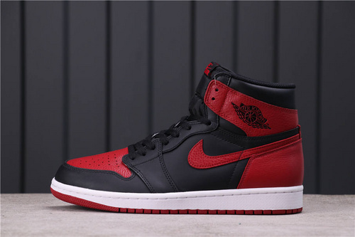 89USD GET+ Air Jordan 1 Bred 555088-001 40.5-47.5