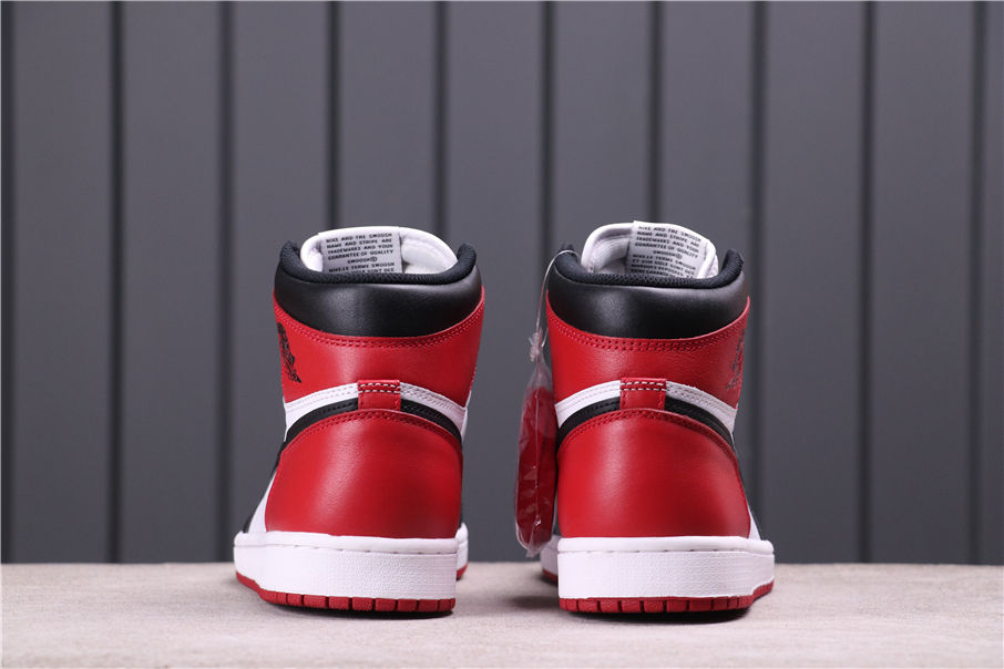 89USDAir Jordan 1 HIGH Black Toe 555088-125 40.5-47.5