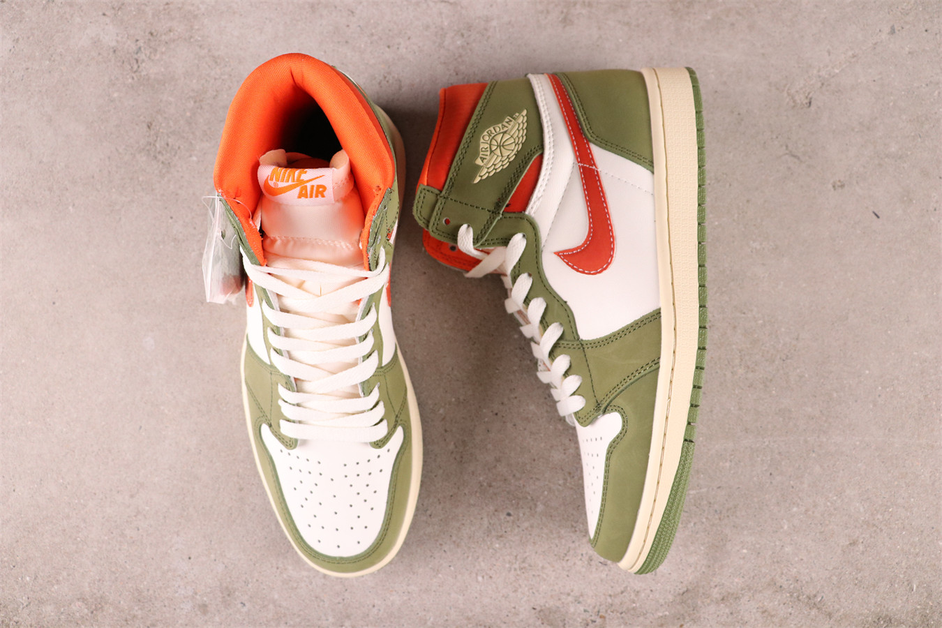 US$31 Air Jordan 1 High OG Craft Celadon FB9934-300 Size 36-4