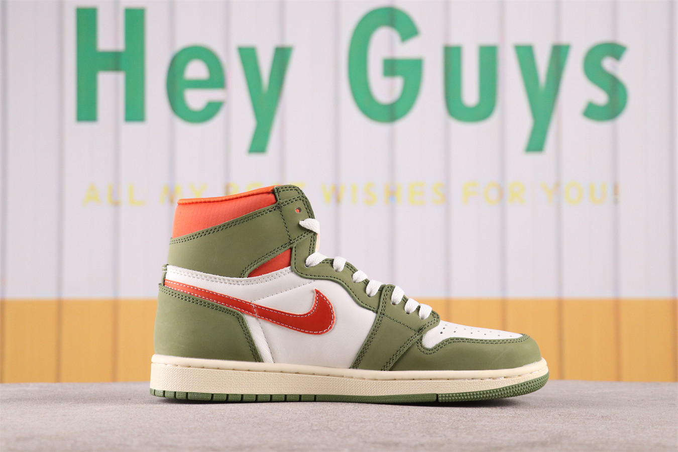 US$31 Air Jordan 1 High OG Craft Celadon FB9934-300 Size 36-4