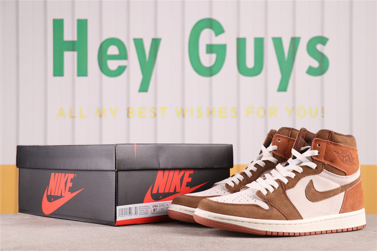 US$31 Air Jordan 1 High OG Dusted Clay FQ2941-200 橘棕 Size 36-47.5