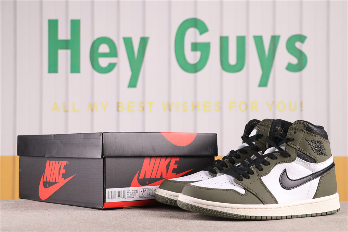 US$31 Nike Air Jordan 1 Retro High OG DZ5485-200 草绿 Size 36-47.5