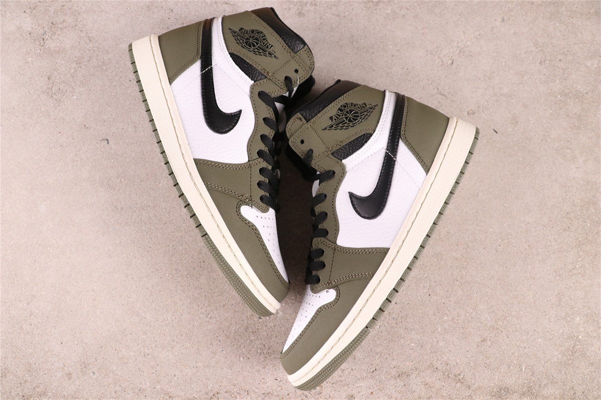 US$31 Nike Air Jordan 1 Retro High OG DZ5485-200 草绿 Size 36-47.5