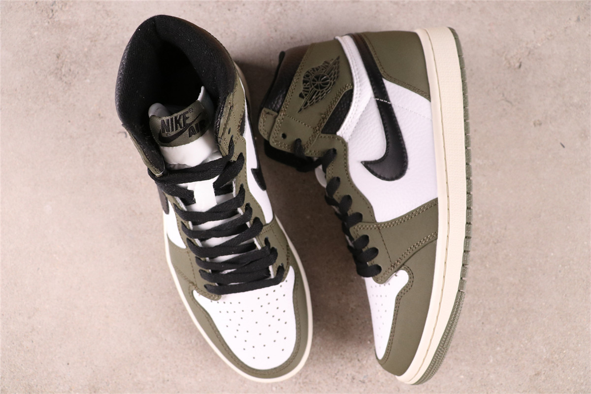 US$31 Nike Air Jordan 1 Retro High OG DZ5485-200 草绿 Size 36-47.5