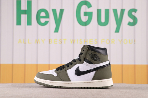 US$31 Nike Air Jordan 1 Retro High OG DZ5485-200 草绿 Size 36-47.5