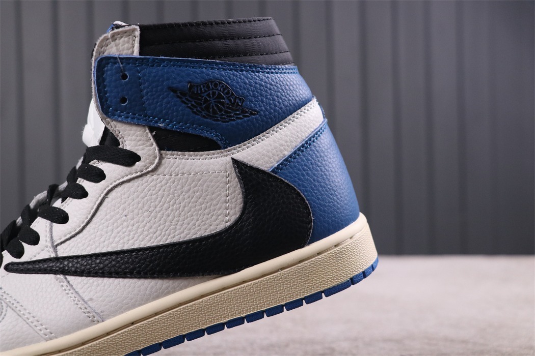 US$36 Travis Scott Air Jordan 1 Hi Military Blue DH3227-105 Size 36-47