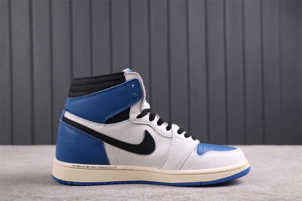 US$36 Travis Scott Air Jordan 1 Hi Military Blue DH3227-105 Size 36-47