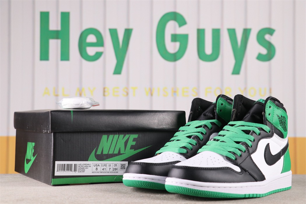 US$40 Air Jordan 1 High OG Lucky Green SKU DZ5485-031 Size 36-46