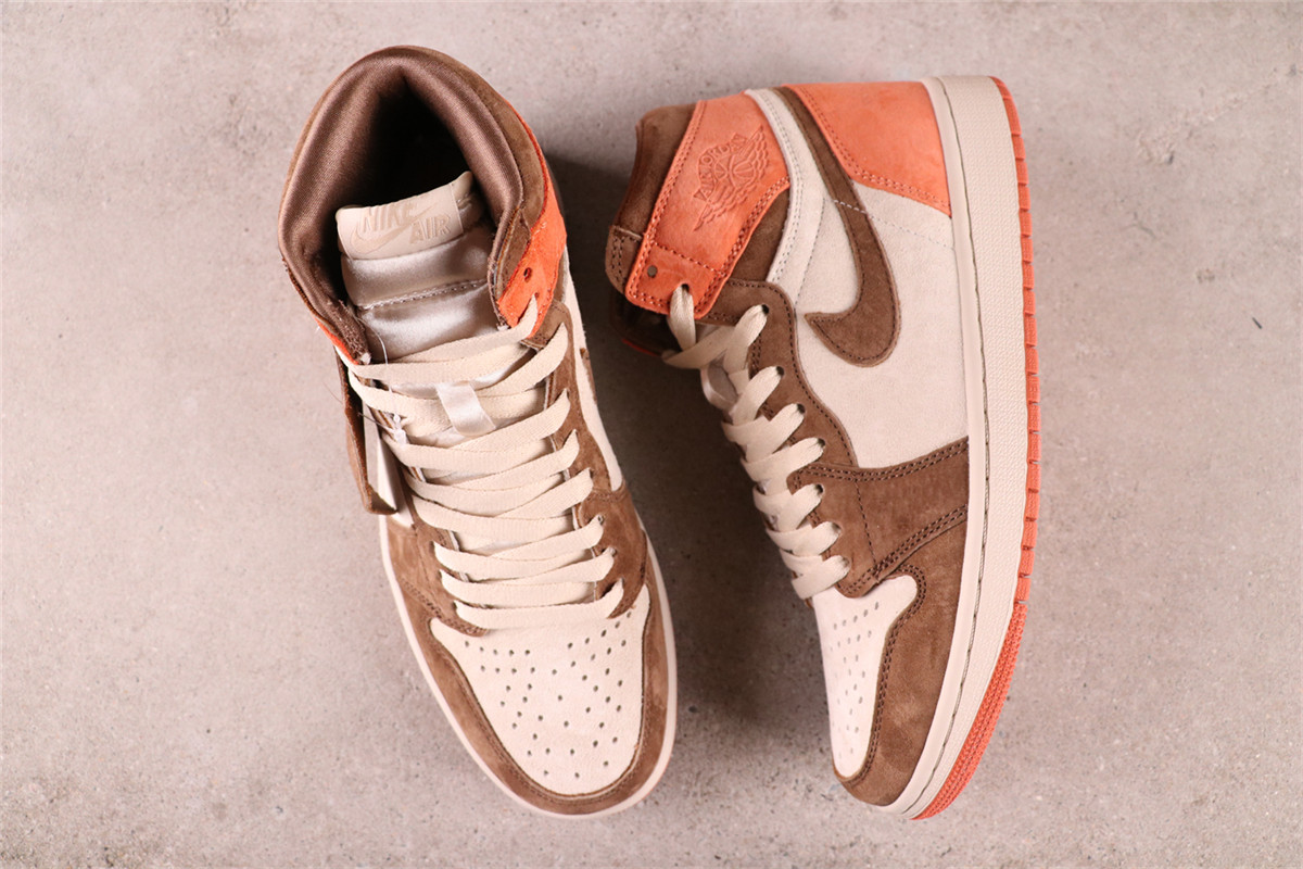 US$44 Air Jordan 1 High OG Dusted Clay FQ2941-200 橘棕 Size 36-46