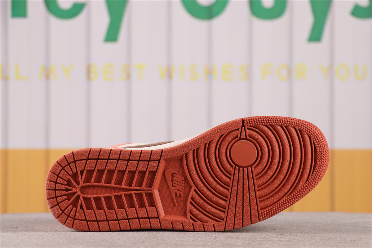 US$44 Air Jordan 1 High OG Dusted Clay FQ2941-200 橘棕 Size 36-46
